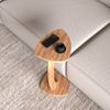 Beistelltisch Klinerg 40x37x56 cm Holzoptik [en. casa] Bild 4