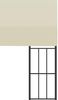 vidaXL Wand-Pavillon 3x6 m Creme Stoff 47989 Bild 5