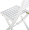 Bistro Set FIJI Holz Weiß Bild 5