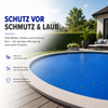 Solarfolie Pool Solarplane Ø 2,50 m Poolabdeckung Poolheizung Wärmeplane Rund Bild 5