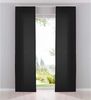 Gardinenbox Schiebegardine (2 St), Paneelwagen, blickdicht, Leinen Optik, Cationic blickdicht Leinen Optik Palermo 204411-2 Bild 2