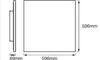 LEDVANCE SMART+ Planon plus 28W TW 45x45 WiFi Bild 4