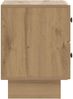 vidaXL Nachttisch Artisan-Eiche 43 x 34,5 x 47,5 cm Holzwerkstoff 893853 Bild 5