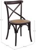 Stuhl Roscos aus Ulmenholz und Rattan, klassisch, schwarz, langlebig und pflegeleicht Bild 3