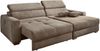 Jockenhöfer Gruppe Ecksofa Slider L-Form, B: 277 cm, mit 60 cm elektr. Sitztiefenverstellung, 140kg Belastbarkeit, USB-Anschluss, Kopfteilverstellung & Zierkissen Bild 2