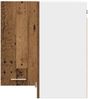 vidaXL Eck-Hängeschrank Lyon Altholz-Optik 57x57x60 cm Holzwerkstoff 856122 Bild 4