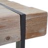 Sitzbank HWC-A15, Esszimmerbank Bank, Tanne Holz rustikal massiv MVG-zertifiziert ~ naturfarben 180cm Bild 5