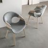 Polsterstuhl 55x56x80 grau EMILIA #01 Bild 3