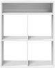 vidaXL Bücherregal Weiß 66x31x80 cm Holzwerkstoff 860292 Bild 4