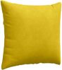 vidaXL Sofakissen 2 Stück Gelb 50 x 50 cm Cordstoff 42013978 Bild 5