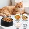 ABC Futternapf aus Edelstahl für Katzen, 15° erhöhter und geneigter Futternapf, herausnehmbarer 400-ml-Napf für Katzen und Hunde, Nackenstütze Bild 2