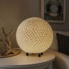 LED Kugel Tischleuchte mit Muscheln verziert, 25 cm, BALI Bild 5