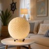 LED Kugel Tischleuchte mit Muscheln verziert, 25 cm, BALI Bild 4