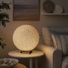 LED Kugel Tischleuchte mit Muscheln verziert, 25 cm, BALI Bild 3