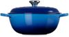 LE CREUSET Bräter Stew Pot Signature rund azure 26cm, Emailliertes Gusseisen Bild 2