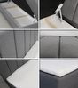 Boxspringbett Star mit Topper, Bonell-Matratze und 2 Bettkästen, Doppelbett, Polsterbett, Bett (Beige (Inari 22), 180 x 200 cm) Bild 3