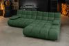 KAWOLA Sofa VIVIEN Ecksofa Velvet smaragd Longchair rechts 85 x 178 x 290 cm Bild 2