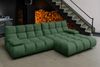KAWOLA Sofa VIVIEN Ecksofa Velvet smaragd Longchair rechts 85 x 178 x 290 cm Bild 4