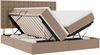 vidaXL Bett mit Stauraum und LED Cappuccino 180 x 200 cm Kunstleder 3372816 Bild 2