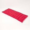 Homescapes Stuhlkissen 2-Sitzer Bankauflage, 100% Baumwolle, rot Bild 2