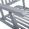 vidaXL Liegestuhl mit Fußstütze und Auflage Massivholz Akazie 3064036 Bild 5