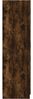 Kleiderschrank, Holzwerkstoff, Räuchereiche, 80 x 52 x 180 cm Bild 4