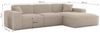 Ecksofa Designersofa CELES PREMIUM in Stoff Sven Hellgrün Ottomane Rechts Bild 2