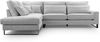 AX LIVING Couch hellgrau Castellio Wohnlandschaft L Form 314 cm L Bild 2