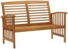 vidaXL 2-tlg. Garten-Lounge-Set Massivholz Akazie 310262 Bild 4