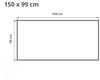 GFP HALFSIZE Aluminium Hochbeet - Platzsparendes & Stabiles Gartenbeet in Aluminium eloxiert - 150 x 99 x 39 cm - Ideales halbhohes Modell für Familien-Gartenspaß Bild 5
