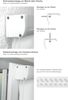 Lysel Outlet - Kassettenrollo Tageslicht Reinweiß, (B x H) 90cm x 175cm in weiß/reinweiß Bild 3