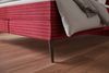 Boxspringbett Vento - Cordstoff - rot - 180x200 cm Bild 5
