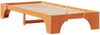 vidaXL Bettrahmen Wachsbraun 90 x 200 cm Massives Kiefernholz 872964 Bild 4
