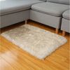 Sunicol Hochflor-Teppich Shaggy Langflor Teppiche, Flauschige Sofamatte, Waschbar, Rutschfest, Weich Schafsfell-Teppiche für Wohnzimmer, Schlafzimmer, Kinderzimmer Bild 3