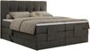 Elektrisches Bett, Boxspringbett mit Multipocket-Matratzen und Elektrisch verstellbare - VITTORIA - 180 x 200 cm - Dunkelgrau Velvet - H3 Bild 5