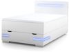 wonello Boxspringbett Dallas, inkl. LED-Beleuchtung, Bettkasten, 2x USB-Anschluss und Topper Bild 3