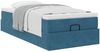 vidaXL Ottoman-Bett mit Matratze Dunkelblau 100x200 cm Samt 3311169 Bild 5