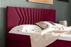 99rooms Prato Boxspringbett 140x200 cm Velours MONOLITH Bordeaux Bild 3