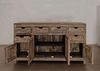 Sideboard Sheesham 180x45x95 grau geölt NATURE GREY #84 Bild 3