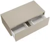 Vente-unique - TEANA Waschbeckenmöbel Holz, Platte Beige - B 47 cm x H 32 cm x L 94 cm Bild 4