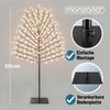 MONZANA® Kirschblütenbaum 2er Set 220 cm 220 LED Warmweiß Bild 3