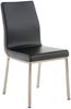 CLP 2er Set Esszimmerstühle Colmar Edelstahlgestell,schwarz Bild 2