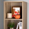 Casaria Bücherregal mit 4 offenen Fächern, Eiche, 106x30x30 cm Bild 3