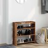 vidaXL Schuhregal Altholz-Optik 60x25x62 cm Holzwerkstoff 859894 Bild 3