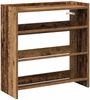 vidaXL Schuhregal Altholz-Optik 60x25x62 cm Holzwerkstoff 859894 Bild 2