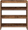 vidaXL Schuhregal Altholz-Optik 60x25x62 cm Holzwerkstoff 859894 Bild 4