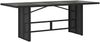 vidaXL Garten Essgruppe mit Kissen 7 pcs Schwarz Poly-Rattan 3261621 Bild 5