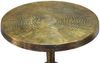 FINEBUY Beistelltisch SuVa76452 Aluminium Anstelltisch 30cm Dekotisch Wohnzimmertisch (Kompakte Größe mit Designcharakter), Elegante Optik in orientalischer Form Bild 4