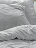 Irisette Easy Soft-Seersucker Bettwäsche 155x220 Melange silber weiß 8514-11 Bild 2