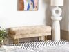 Bank ROSEVILLE Beige Samtstoff Bild 3